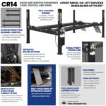 Forward Lift CR14 Four Post Commercial Lift - Image 3