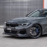 Front Bumper Lip Splitter Spoiler Diffuser Body Kit BMW 3 G20 M-Sport - Image 4
