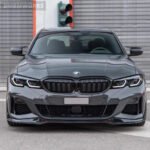 Front Bumper Lip Splitter Spoiler Diffuser Body Kit BMW 3 G20 M-Sport - Image 3