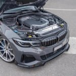 Front Bumper Lip Splitter Spoiler Diffuser Body Kit BMW 3 G20 M-Sport - Image 5