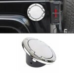 Fuel Door Cap Gas Tank Filler Cover Jeep Wrangler JK JKU Sport Rubicon