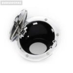 Fuel Door Cap Gas Tank Filler Cover Jeep Wrangler JK JKU Sport Rubicon - Image 4