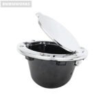 Fuel Door Cap Gas Tank Filler Cover Jeep Wrangler JK JKU Sport Rubicon - Image 3