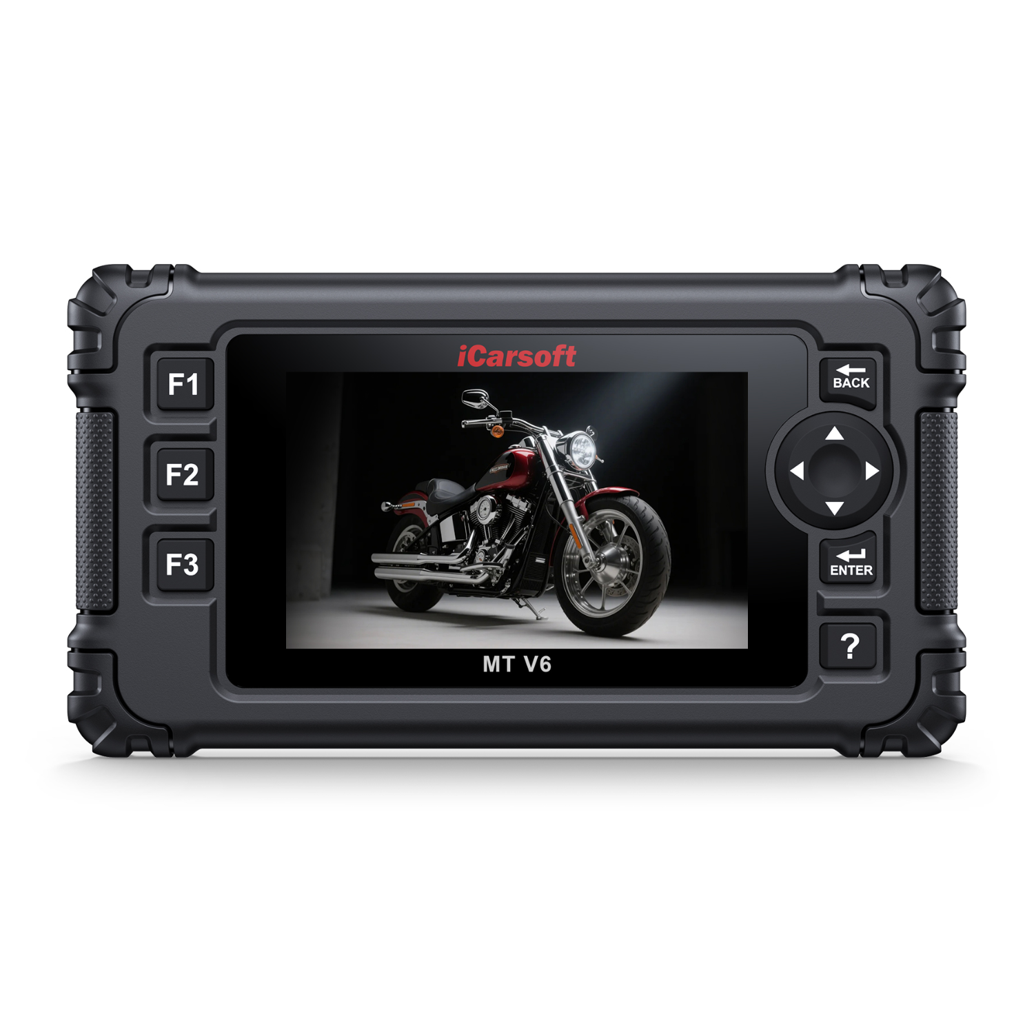 harley iCarsoft MT V6 Harley Motorcycle OBD2 Diagnostic Scanner Full System Engine ABS - Image 1