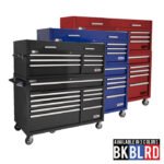 Homak PRO II 54" Top Chest and Rolling Cabinet Combo