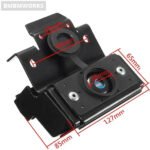 Hood Lock Front Engine Cover Kit Anti Theft Grille Lock Jeep Wrangler JK 2007-17 - Image 3