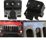 Hood Lock Front Engine Cover Kit Anti Theft Grille Lock Jeep Wrangler JK 2007-17