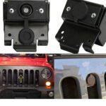 Hood Lock Front Engine Cover Kit Anti Theft Grille Lock Jeep Wrangler JK 2007-17