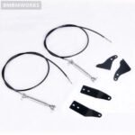 Hood Obstacle Eliminate Rope Protector Jeep Wrangler JK 2007-2016 2017 2018 - Image 2
