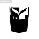 Hood Panel Front Cover Decorative Sticker Personalized Design Chevrolet Corvette - Image 5