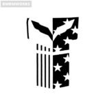 Hood Panel Front Cover Decorative Sticker Set Chevrolet Corvette C7 2014-2019 - Image 5
