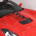 Hood Panel Front Cover Decorative Sticker Set Chevrolet Corvette C7 2014-2019 - Image 2