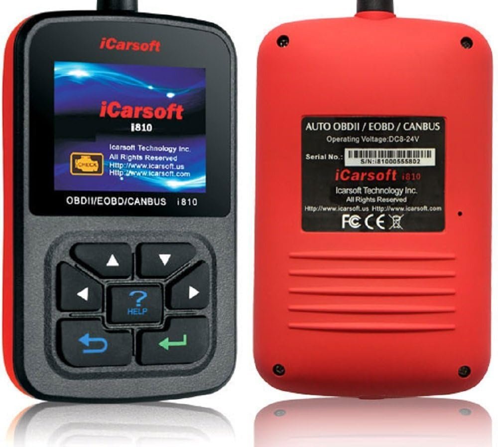 iCarsoft i810 OBD2 Code Reader Universal Car Diagnostic Tool Live Data Support - Image 8