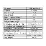 iDEAL LT-PT3300DC-X Powertrain Lift Table - Image 13