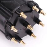 Ignition Distributor-Black Cap Mahindra Chevrolet Pickup Truck Camaro 1103952 - Image 6