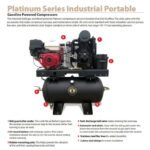Industrial Gold CI13GEH30-P Platinum Engine Driven Reciprocating Compressor - Image 3