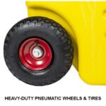 JohnDow FC-25PFC-D 25-Gallon Portable Poly Diesel Caddy - Image 9