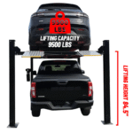 Katool 9,500lb Heavy Duty 4-Post Lift for Storage, w/ Casters SKU KT-4H950 - Image 16
