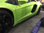 Lamborghini Aventador LP700 DC-Style Carbon Fiber Side Skirt Body Kit - Image 5