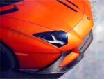Lamborghini Aventador LP700/LP750 Carbon Fiber Front Bumper Lower Lip Body Kit - Image 6