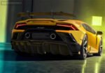 Lamborghini Huracán EVO Carbon Fiber Rear Diffuser Body Kit (2019-2021) - Image 2