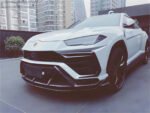 Lamborghini Urus Carbon Fiber Front Lip Diffuser Body Kit - Image 6