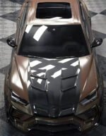 Lamborghini Urus Carbon Fiber Hood Bonnet - Image 3
