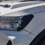MATTE BLACK HEADLIGHTS COVER TRIM FRAME  FOR NISSAN NAVARA NP300 2021-2022 - Image 5
