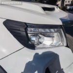 MATTE BLACK HEADLIGHTS COVER TRIM FRAME  FOR NISSAN NAVARA NP300 2021-2022 - Image 4