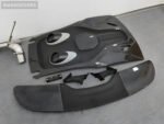 McLaren 540C/570S Carbon Fiber Tailgate Spoiler with Exhaust Body Kit – 600LT Style - Image 2