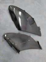 McLaren 650S / 675LT-Style Carbon Fiber Rear Bumper Intake Trim Body Kit - Image 3