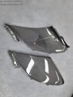 McLaren 650S / 675LT-Style Carbon Fiber Rear Bumper Intake Trim Body Kit - Image 4
