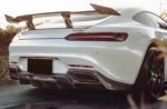Mercedes AMG GT/GTS Carbon Fiber Double-Layer Rear Spoiler Body Kit