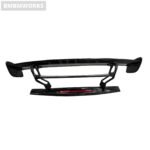 Mercedes-Benz AMG GT/GTS Carbon Fiber Rear Boot Spoiler Trunk Wing with Brake Light (2015-2022) - Image 2