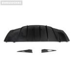 Mercedes-Benz AMG GT/GTS Carbon Fiber Rear Bumper Lip Splitter Diffuser Guard Spoiler Body Kit - Image 4