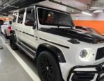 Mercedes-Benz G-Class W464 G63 AMG Carbon Fiber Tire Fender Flares (4-Piece Set, 2019-2023)