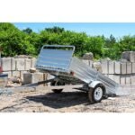 DK2 MMT5X7G-DUG 4.5 ft. x 7.5 ft. Single Axle Galvanized Multi-Utility Trailer (Drive-Up Gate Included) - Image 4