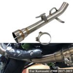 Motorbike Exhaust Mid Pipe Slip On Muffler 2020 Kawasaki Z900 Ninja