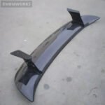 Nissan GT-R R35 Carbon Fiber Esprit-Style Rear Trunk Spoiler Wing (2008-2016) - Image 4