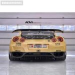 Nissan GT-R R35 Carbon Fiber GT-Style Tail Spoiler (2008-2012) - Image 2