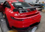 Porsche 911 (992) Carbon Fiber Rear Fender and Rear Spoiler Body Kit - Image 3