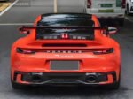 Porsche 911 (992) Carbon Fiber Rear Fender and Rear Spoiler Body Kit - Image 2