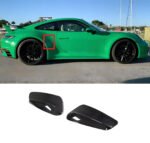 Porsche 911 (992) Carbon Fiber Side Fender Vent Air Intake Cover Trim (2019-2022)