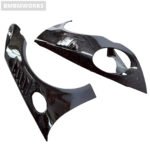 Porsche 911 (992) Forged Grain Carbon Fiber Front Fender Body Kit (2020-Present) - Image 2