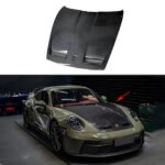 Porsche 911 (992) GT3 Style Forged Carbon Fiber Vented Hood