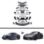 Porsche Cayman Boxster 718 (982) GT4 Bumper Body Kit Conversion