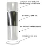 iDEAL 31" Center Solid Duct Section for Semi Downdraft Paint Booth - Image 2