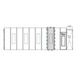 iDEAL Cross Flow Paint Spray Booth 30" Light Extension Panel Kit