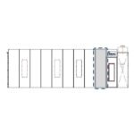 iDEAL Cross Flow Paint Spray Booth 30" Solid Extension Panel Kit