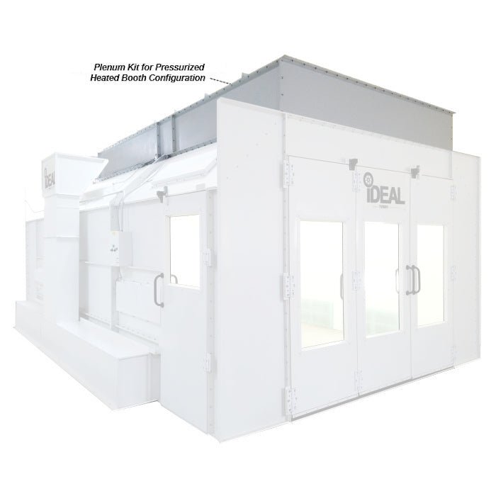 psb-sdd26b-plenum-image00 iDEAL Side Downdraft Paint Spray Booth Canopy Plenum Kit - Image 1